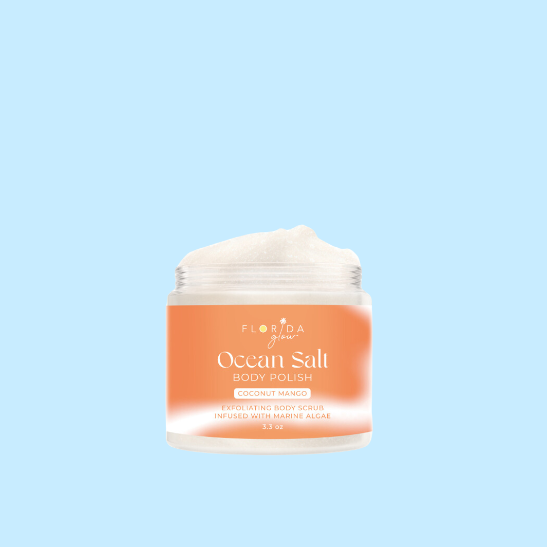 Coconut Mango Salt Scrub