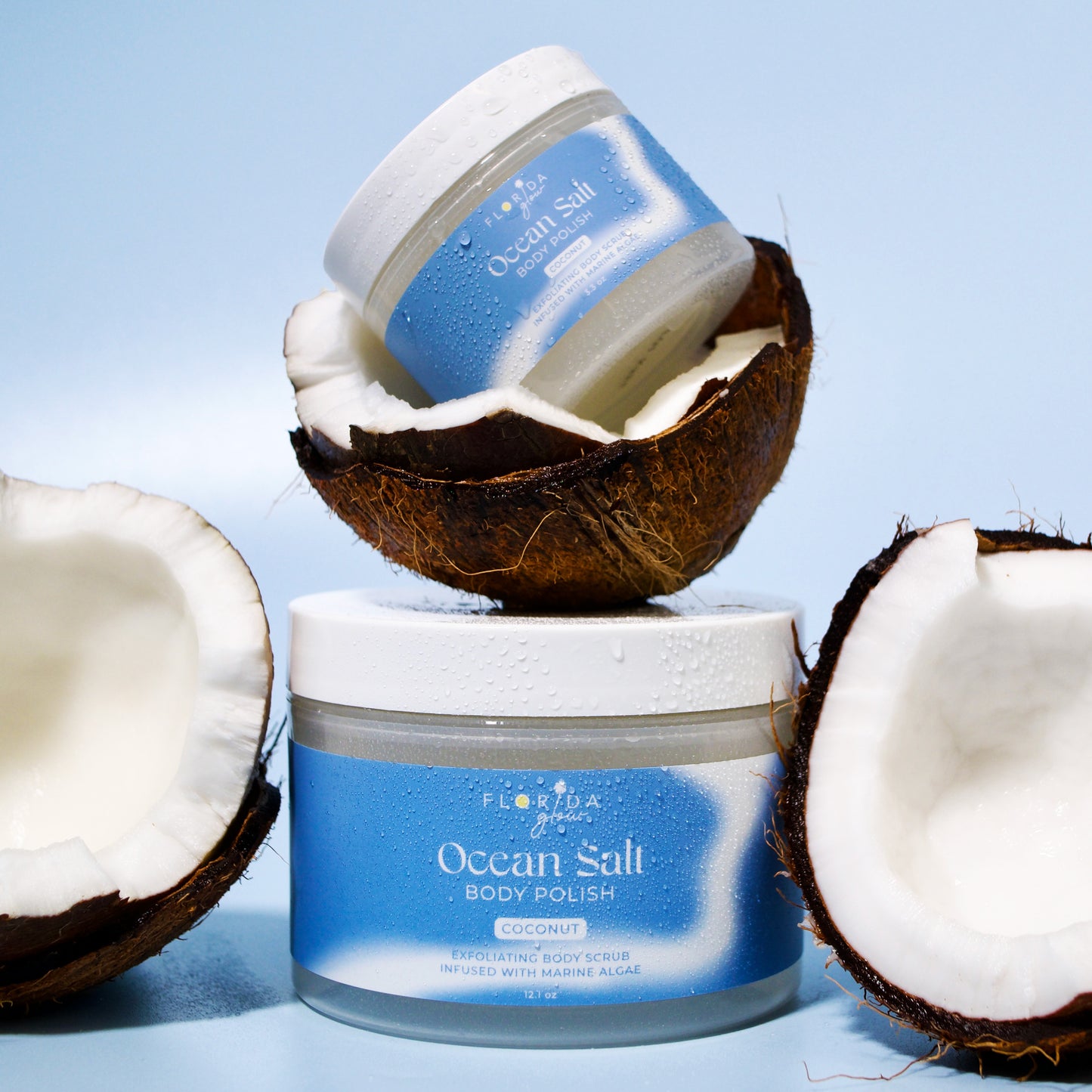 Coconut Salt Scrub